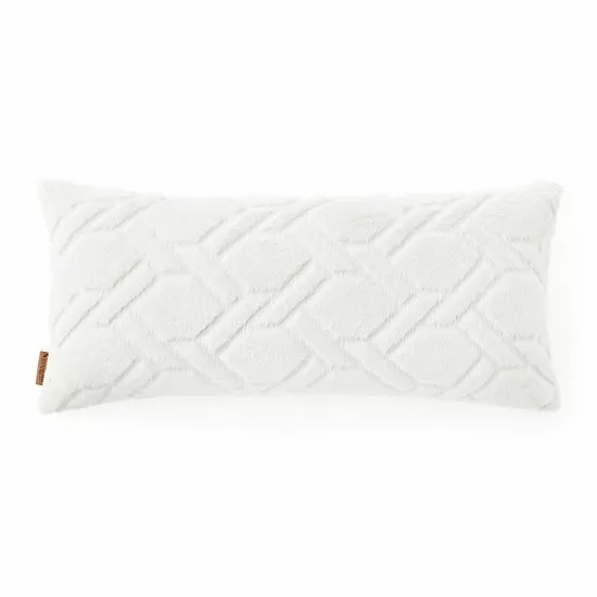 Koolaburra By UGG Candice Faux Fur Bolster Throw Pillow Navy 1 Koolaburra By UGG Candice Faux Fur Bolster Throw Pillow Navy