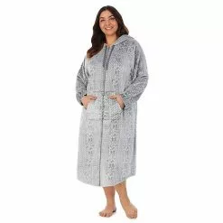 Plus Size Koolaburra By UGG Plush Hooded Zip Robe With Kangaroo Pocket Castlerock Grey 10 Plus Size Koolaburra By UGG Plush Hooded Zip Robe With Kangaroo Pocket Castlerock Grey -Koolaburra by UGG shop unnamed file 1108