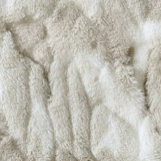 Koolaburra By UGG Nya Faux Fur Bolster Throw Pillow Light High Rise 4 Koolaburra By UGG Nya Faux Fur Bolster Throw Pillow Light High Rise - Image 4