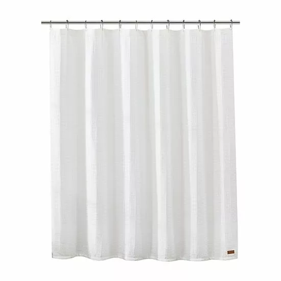 Koolaburra By UGG Ines Waffle Shower Curtain 1 Koolaburra By UGG Ines Waffle Shower Curtain