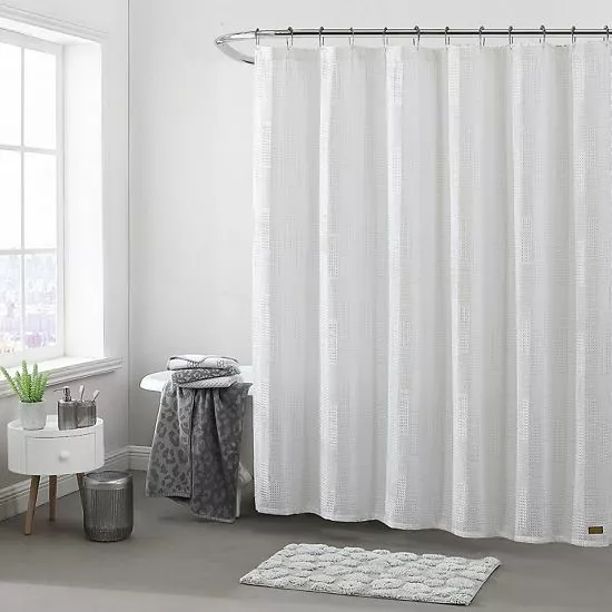 Koolaburra By UGG Ines Waffle Shower Curtain 2 Koolaburra By UGG Ines Waffle Shower Curtain - Image 2