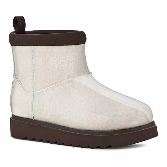 Koolaburra By UGG Koola Clear Mini Women's Waterproof Winter Boots Chocolate Brown 9 Koolaburra By UGG Koola Clear Mini Women's Waterproof Winter Boots Chocolate Brown - Image 9