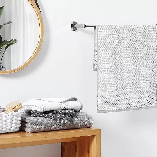 Koolaburra By UGG Ines Textured Geo Hand Towel 2 Koolaburra By UGG Ines Textured Geo Hand Towel - Image 2