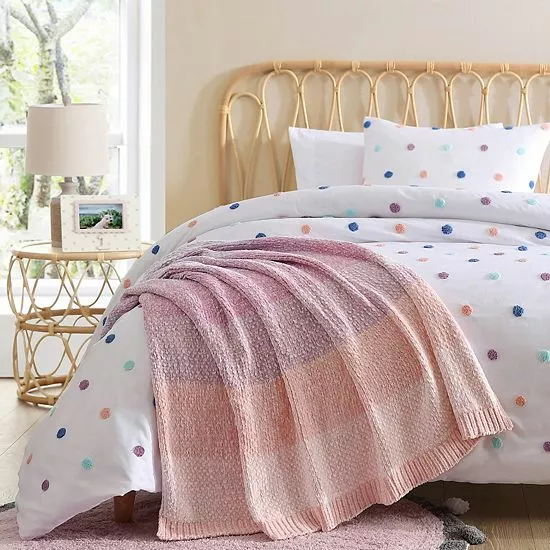 Koolaburra By UGG Maeve Throw Pink Salt 2 Koolaburra By UGG Maeve Throw Pink Salt - Image 2