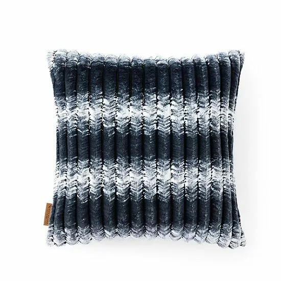 Koolaburra By UGG Sadie Faux Fur Throw Pillow Navy 5 Koolaburra By UGG Sadie Faux Fur Throw Pillow Navy - Image 5