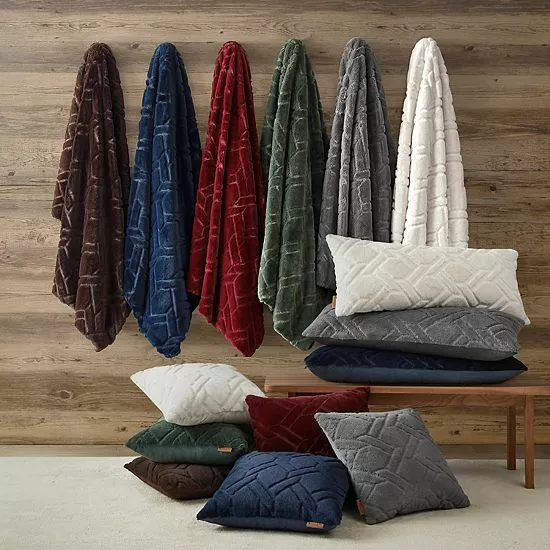 Koolaburra By UGG Candice Faux Fur Throw Chocolate 5 Koolaburra By UGG Candice Faux Fur Throw Chocolate - Image 5