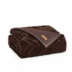 Koolaburra By UGG Candice Faux Fur Throw Chocolate 21 Koolaburra By UGG Candice Faux Fur Throw Chocolate -Koolaburra by UGG shop unnamed file 130