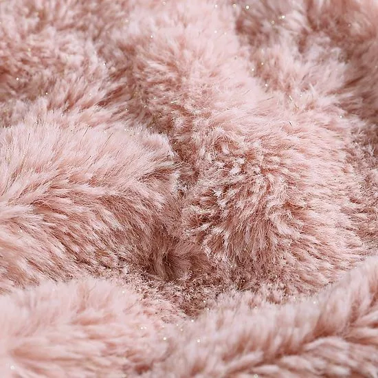 Koolaburra By UGG Shae Faux Fur Kids Throw Pillow Pink Salt 4 Koolaburra By UGG Shae Faux Fur Kids Throw Pillow Pink Salt - Image 4