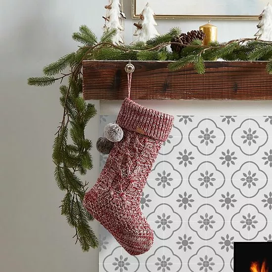 Koolaburra By UGG Carla Cable Knit Stocking Wild Dove 2 Koolaburra By UGG Carla Cable Knit Stocking Wild Dove - Image 2