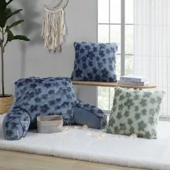 Koolaburra By UGG Fleur Faux Fur Throw Pillow Aqua Gray 9 Koolaburra By UGG Fleur Faux Fur Throw Pillow Aqua Gray -Koolaburra by UGG shop unnamed file 1360