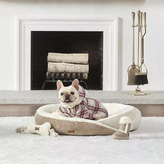 Koolaburra By UGG Hana Faux Fur Pet Bed 2 Koolaburra By UGG Hana Faux Fur Pet Bed - Image 2