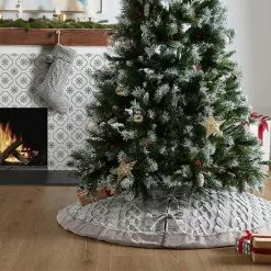 Koolaburra By UGG Carla Cable Knit Tree Skirt Wild Dove 10 Koolaburra By UGG Carla Cable Knit Tree Skirt Wild Dove -Koolaburra by UGG shop unnamed file 1433