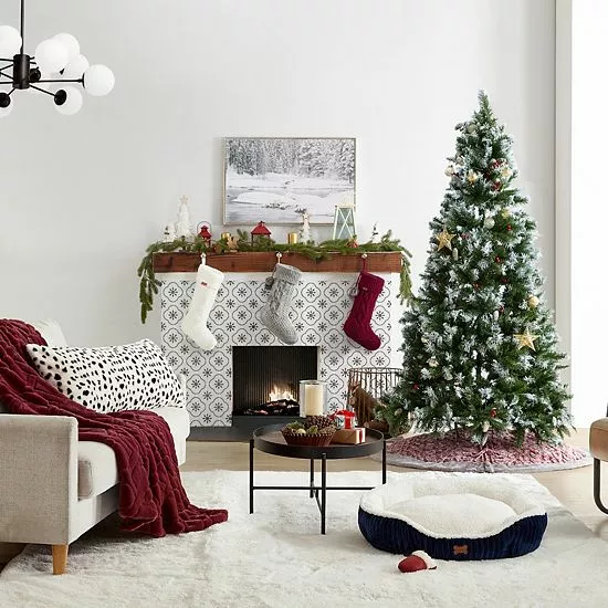 Koolaburra By UGG Carla Cable Knit Tree Skirt Wild Dove 5 Koolaburra By UGG Carla Cable Knit Tree Skirt Wild Dove - Image 5