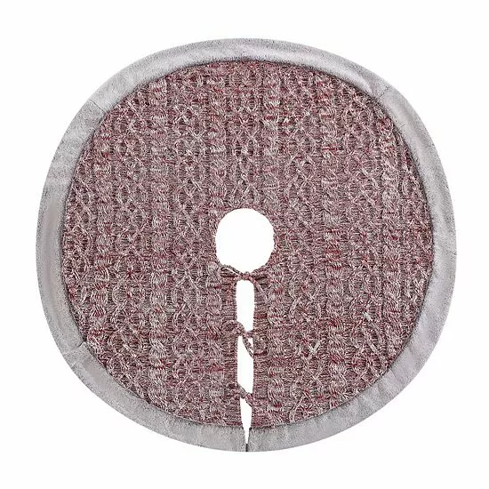 Koolaburra By UGG Carla Cable Knit Tree Skirt Wild Dove 6 Koolaburra By UGG Carla Cable Knit Tree Skirt Wild Dove - Image 6