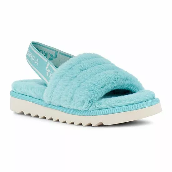 Koolaburra By UGG Fuzz'n Girls' Slide Sandals Montana Grape 10 Koolaburra By UGG Fuzz'n Girls' Slide Sandals Montana Grape - Image 10