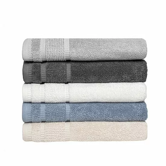 Koolaburra By UGG Dani 6pc Towel Set Blue Nile 6 Koolaburra By UGG Dani 6pc Towel Set Blue Nile - Image 6