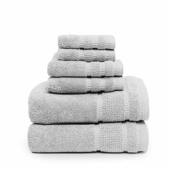 Koolaburra By UGG Dani 6pc Towel Set Blue Nile 7 Koolaburra By UGG Dani 6pc Towel Set Blue Nile - Image 7