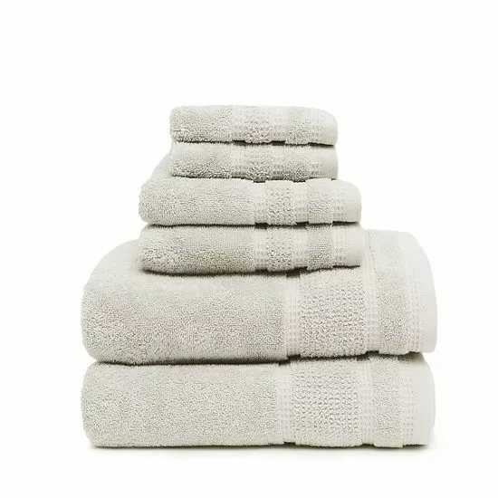 Koolaburra By UGG Dani 6pc Towel Set Blue Nile 9 Koolaburra By UGG Dani 6pc Towel Set Blue Nile - Image 9