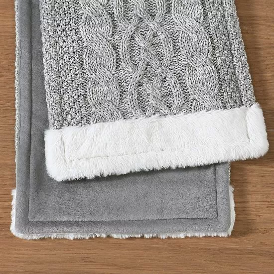 Koolaburra By UGG Carla Faux Fur Tablerunner - 72" 2 Koolaburra By UGG Carla Faux Fur Tablerunner - 72" - Image 2