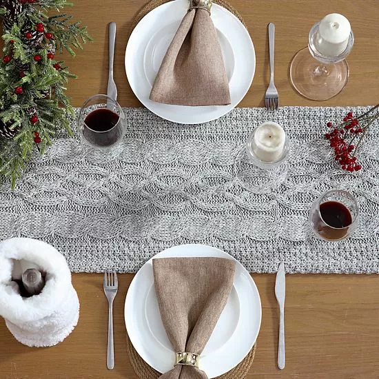 Koolaburra By UGG Carla Faux Fur Tablerunner - 72" 3 Koolaburra By UGG Carla Faux Fur Tablerunner - 72" - Image 3