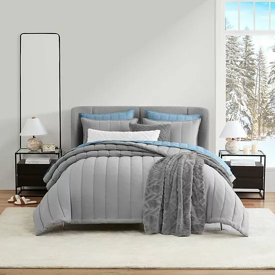 Koolaburra By UGG Koolawash Channel Comforter Set With Shams Seagrass 7 Koolaburra By UGG Koolawash Channel Comforter Set With Shams Seagrass - Image 7