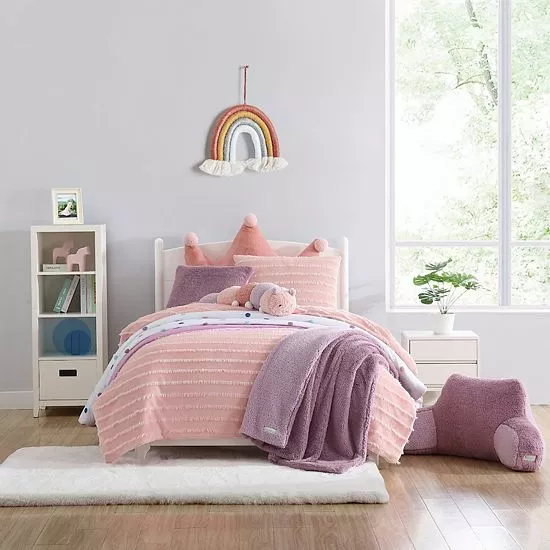 Koolaburra By UGG Eve Kids Comforter Set With Shams 1 Koolaburra By UGG Eve Kids Comforter Set With Shams