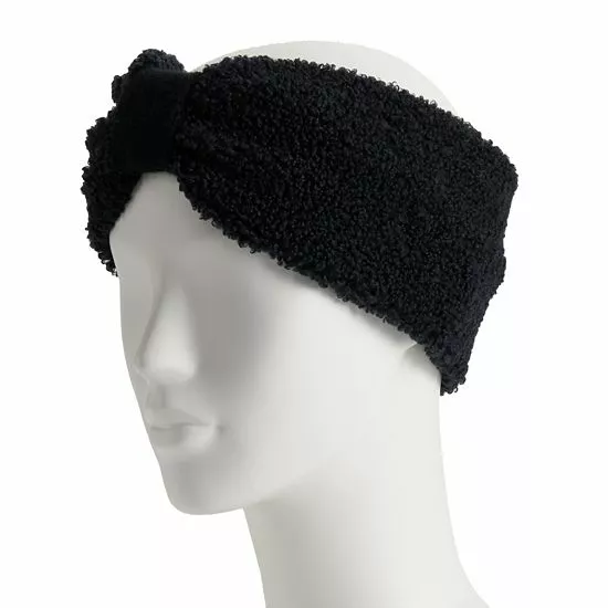 Women's Koolaburra By UGG Sherpa Bow Headband White 2 Women's Koolaburra By UGG Sherpa Bow Headband White - Image 2