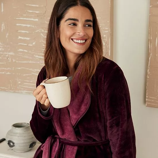 Women's Koolaburra By UGG Plush Wrap Robe Trooper 6 Women's Koolaburra By UGG Plush Wrap Robe Trooper - Image 6