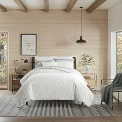 Koolaburra By UGG Bella Faux Fur Comforter Set With Shams Frost Gray