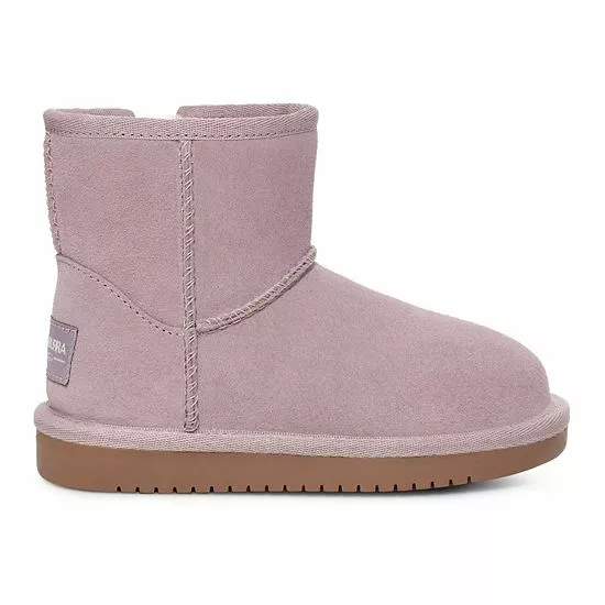 Koolaburra By UGG Koola Toddler Girls' Suede Winter Boots Berry Red 2 Koolaburra By UGG Koola Toddler Girls' Suede Winter Boots Berry Red - Image 2