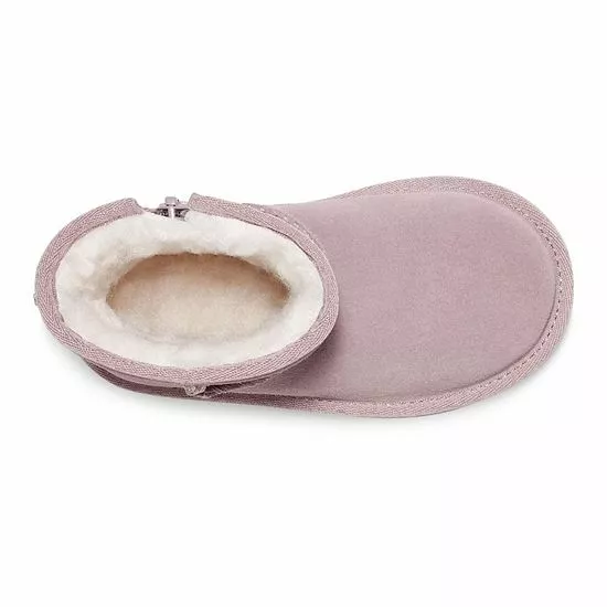 Koolaburra By UGG Koola Toddler Girls' Suede Winter Boots Berry Red 5 Koolaburra By UGG Koola Toddler Girls' Suede Winter Boots Berry Red - Image 5