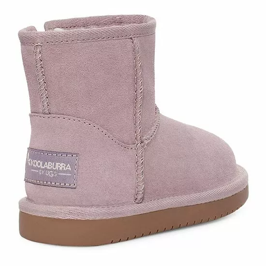 Koolaburra By UGG Koola Toddler Girls' Suede Winter Boots Berry Red 6 Koolaburra By UGG Koola Toddler Girls' Suede Winter Boots Berry Red - Image 6