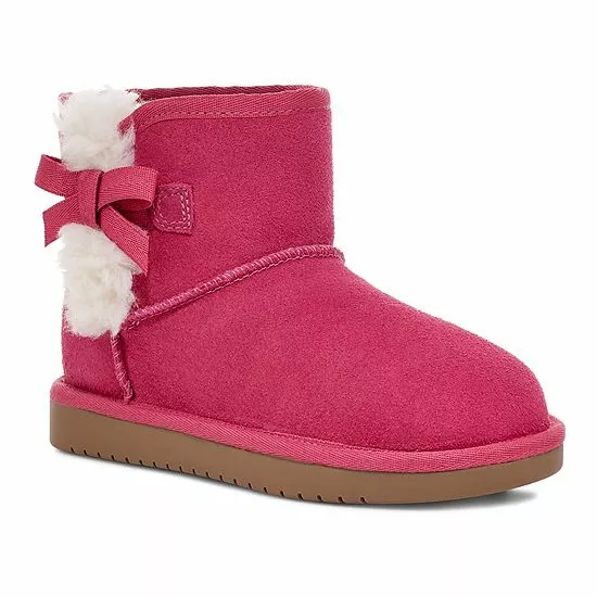 Koolaburra By UGG Victoria Girls' Mini Winter Boots Tea Rose 7 Koolaburra By UGG Victoria Girls' Mini Winter Boots Tea Rose - Image 7