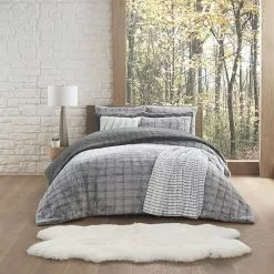 Koolaburra By UGG Izzel Faux Fur Comforter Set With Shams Cocoa Gray 16 Koolaburra By UGG Izzel Faux Fur Comforter Set With Shams Cocoa Gray -Koolaburra by UGG shop unnamed file 349
