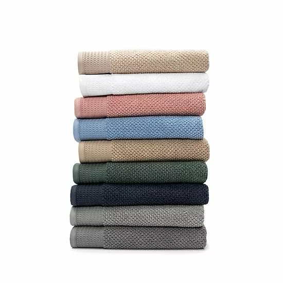 Koolaburra By UGG Lyla 6pc Towel Set White 5 Koolaburra By UGG Lyla 6pc Towel Set White - Image 5