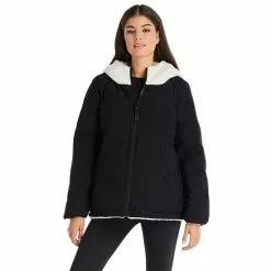 Women's Koolaburra By UGG Reversible Sherpa Puffer Jacket Black 14 Women's Koolaburra By UGG Reversible Sherpa Puffer Jacket Black -Koolaburra by UGG shop unnamed file 430