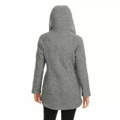 Women's Koolaburra By UGG Hooded Fleece Coat Salt Pepper 12 Women's Koolaburra By UGG Hooded Fleece Coat Salt Pepper -Koolaburra by UGG shop unnamed file 436