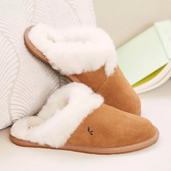 Koolaburra By UGG Milo Women's Scuff Slippers Peach Whip 7 Koolaburra By UGG Milo Women's Scuff Slippers Peach Whip - Image 7