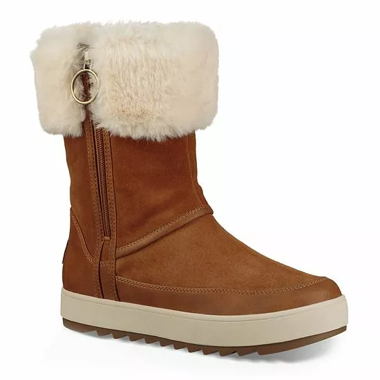 Koolaburra By UGG Tynlee Waterproof Women's Winter Boots Leopard Chestnut 9 Koolaburra By UGG Tynlee Waterproof Women's Winter Boots Leopard Chestnut - Image 9