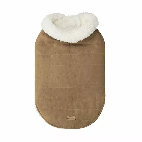 Koolaburra By UGG Faux Suede Sherpa Pet Vest 2 Koolaburra By UGG Faux Suede Sherpa Pet Vest - Image 2
