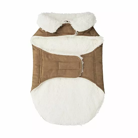 Koolaburra By UGG Faux Suede Sherpa Pet Vest 3 Koolaburra By UGG Faux Suede Sherpa Pet Vest - Image 3
