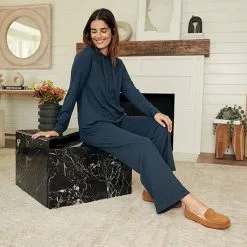 Women's Koolaburra By UGG Sweater Knit Pajama Top & Wide Leg Pajama Pants Set Olive 13 Women's Koolaburra By UGG Sweater Knit Pajama Top & Wide Leg Pajama Pants Set Olive -Koolaburra by UGG shop unnamed file 646