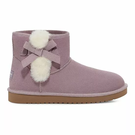 Koolaburra By UGG Victoria Mini Women's Winter Boots Ash Rose 2 Koolaburra By UGG Victoria Mini Women's Winter Boots Ash Rose - Image 2