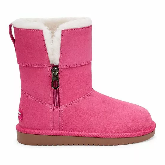 Koolaburra By UGG Aribel Toddler Girls' Short Winter Boots Montana Grape 2 Koolaburra By UGG Aribel Toddler Girls' Short Winter Boots Montana Grape - Image 2