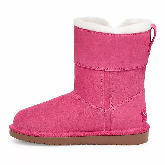 Koolaburra By UGG Aribel Toddler Girls' Short Winter Boots Montana Grape 3 Koolaburra By UGG Aribel Toddler Girls' Short Winter Boots Montana Grape - Image 3