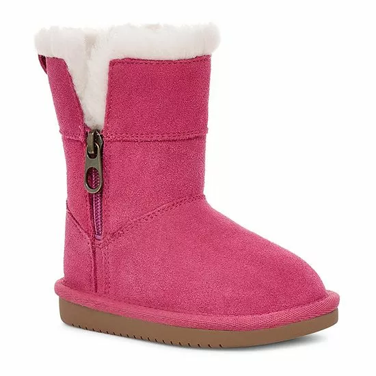 Koolaburra By UGG Aribel Toddler Girls' Short Winter Boots Montana Grape 10 Koolaburra By UGG Aribel Toddler Girls' Short Winter Boots Montana Grape - Image 10