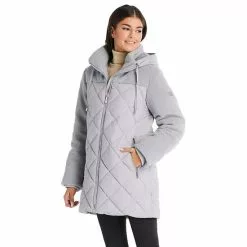 Women's Koolaburra By UGG Mixed-Media Puffer Coat Cloud Blue 10 Women's Koolaburra By UGG Mixed-Media Puffer Coat Cloud Blue -Koolaburra by UGG shop unnamed file 811