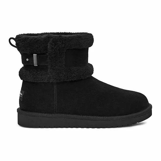 Koolaburra By UGG Barlee Mini Women's Winter Boots Plum 2 Koolaburra By UGG Barlee Mini Women's Winter Boots Plum - Image 2