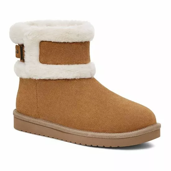 Koolaburra By UGG Barlee Mini Women's Winter Boots Plum 7 Koolaburra By UGG Barlee Mini Women's Winter Boots Plum - Image 7