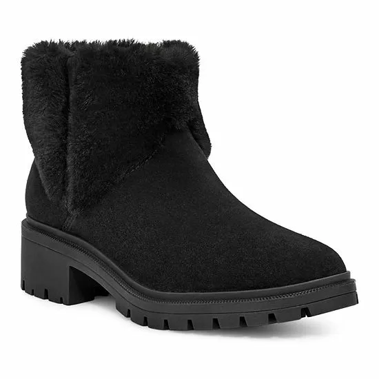 Koolaburra By UGG Berea Fuzz Women's Winter Boots Black 7 Koolaburra By UGG Berea Fuzz Women's Winter Boots Black - Image 7